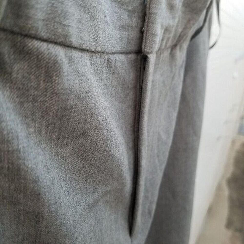 Ralph Lauren Womens Size 10 Gray Solid Dress Pants - Picture 3 of 9
